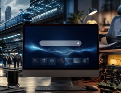 Bumetro keyword represented through urban transport, VU meter electronics and ergonomic office chair