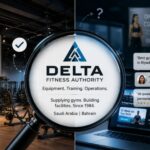 Delta Fitness Authority gym equipment facility illustrating the distinction between the real Saudi fitness business and fabricated online descriptions