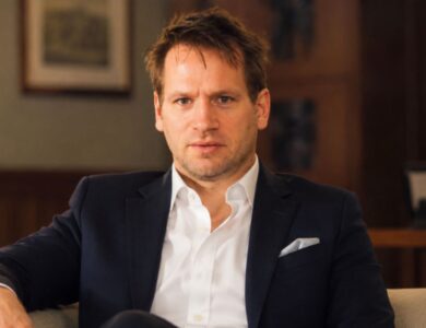 John Freeman, husband of Scott Bessent, in a professional portrait