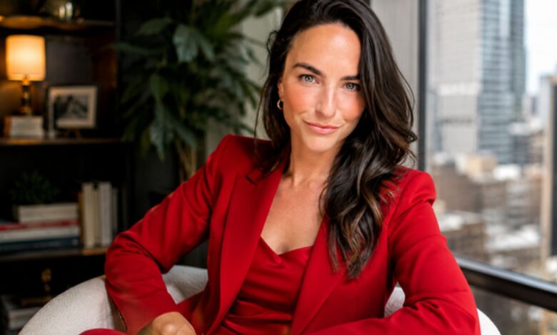 Kara Leigh Dimon, Jamie Dimon’s daughter, in a professional portrait