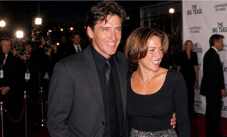 Sascha Ferguson with Craig Ferguson at a red carpet event