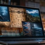 Uncuymaza meaning and origin investigation shown on a laptop with Andean-inspired visual elements